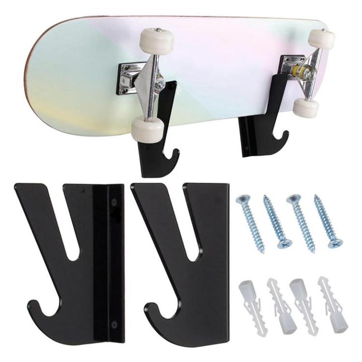 skateboard-wall-mount-skateboard-hangers-for-wall-skateboard-rack-horizontal-storage-design-for-deck-skateboard-ski-board-street-skateboard-workable