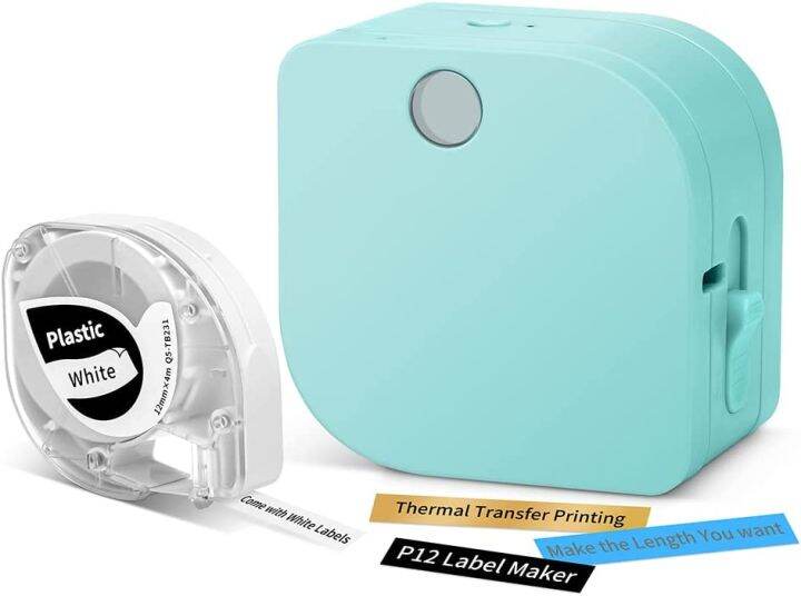 Label Makers, Phomemo P12 Label Maker Machine with Tape, Sticker Label