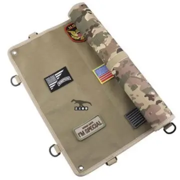 zuoluo】Good Quality Velcro Cloth Badge Storage Display Board Military Fan  Armband Tidy-Up