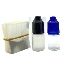 200Pcs Shrink Wrap Film for 5ml Plastic Bottles