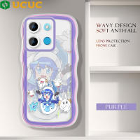 UCUC เคสโทรศัพท์สำหรับ Infinix Smart 6 Infinix Smart 6 Plus/ X6823C Infinix Smart 7 /X6515เคสเกมการ์ตูนเด็กผู้หญิง Lulu เคสนิ่ม