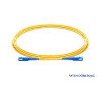 HOT SALE สาย Patch Cord Single Mode สายสำเร็จ SC to SC 3เมตร ##ทีวี กล่องรับสัญญาน กล่องทีวี กล่องดิจิตัล อิเล็แทรอนิกส์ เครื่องบันทึก กล้องวงจรปิด จานดาวเทียม AV HDMI