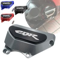 ☇รถมอเตอร์ไซค์ ₪ CNC แข่งฝาปิดเครื่องยนต์ขวาสไลเดอร์แผ่นกันกระแทก CBR600RR CBR 600 RR 600RR PC37 2003-2006