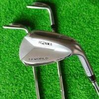 Honma T // WORLD TW-W Wedges Honma T // WORLD ไม้ตีกอล์ฟฮอนด้ากอล์ฟคลับ52/56/60องศาเพลาเหล็กพร้อมปลอกหุ้มหัวไม้กอล์ฟ