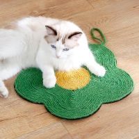 Cat Scratcher Mat Cat Anti-Slip Toy Natural Sisal Protecting Car Sofa Furniture Anti-Scratch for Cat Grinding Claws