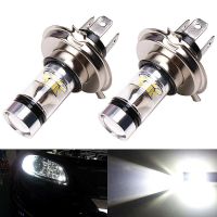 2ชิ้นรถ H4 Hb2 8000K Hi/Lo Beam 20 Led ไฟตัดหมอกหลอดไฟสีขาวหลอดไฟขับรถ12V สำหรับ Bmw Toyota Skoda Ford Lada