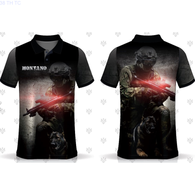 【high quality】  Swat Tactical Polo Shirt Full Sublimation Shooting Polo Shirt for Man Women Fashion New(contact the Seller And Customize the Name And for Free) 10