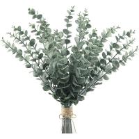 Miniature Eucalyptus Plant Lifelike Eucalyptus Branches Real Touch Eucalyptus Leaves Artificial Eucalyptus Leaves Stems Faux Greenery Decor