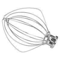 Dishwasher Safe Wire Whip Accessory Parts 6 Wire Whisk Upgrade Real Fits Tilt-Head Stand Mixer for Egg