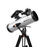 Celestron แอพสมาร์ทโฟน LT114AZ Starsense Explorer ระดับมืออาชีพนิวตันกล้องโทรทรรศน์ดาราศาสตร์สะท้อนแสง114มม. ทรงพลังสูง