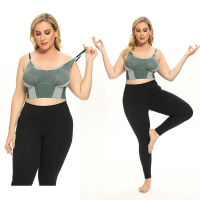 Plus Size Mechanical Style Beauty Back Women Push up Anti-Slip Sports Underwear Sportswear Seamless Exercise Vest