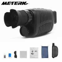 Meterk Outdoor Night-Visions Device Infrared Optical Monocular Device 10ภาษา5X Digital Zoom Photo Video Playback 500 ~ 1000M Full Dark ดูระยะทางสำหรับ Outdoor Hunt พายเรือ