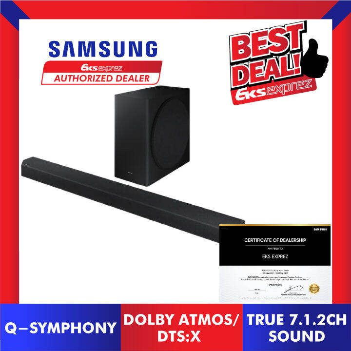 hw q900a 7.1 2ch soundbar w dolby atmos