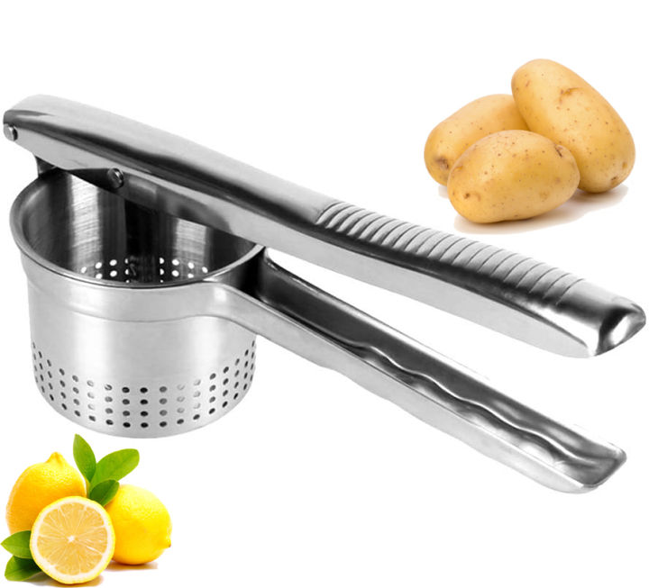 Otempo Potato Ricer, Baby Food, Fruit and Vegetables Masher, Food-Grade  Stainless Steel, with 3 Removable and Interchangeable Discs, Easy to Clean.