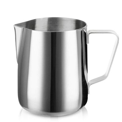 [hot]✐♝▲  Creamer Frothing Pitcher Steel 350/600/1000/1500ml Cup Jug Espresso Cappuccino Barista
