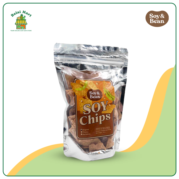 Soy & Bean Soy Chips Classic 120g [PlantBased, Chips] Lazada PH