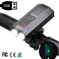 2000 Lumen Bike Light Front Lamp USB Rechargeable 5200mAh 5 Moders MTB Bicycle Cycling Flashligth Lantern Luz Bike Accessiories