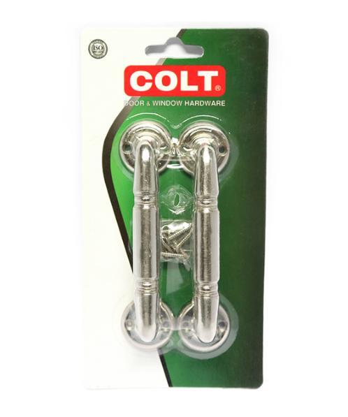 GRI COLT มือจับ COLT #111 125mm. SS รุ่นแผง 1X2 (ฟิล์มหด) - สีโครเมี่ยม