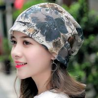 COD DSFGERRTYTRRE Hat female summer casual turban cap breathable thin cap baldness chemotherapy cap female t帽子女夏休闲头巾帽透气薄帽光头化疗帽女薄百搭睡帽女孕妇月子帽