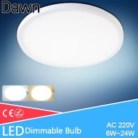 ZZOOI led Ceiling Light 24W 18W 13W 9W 6W LED Panel Lamp Down Light Surface Mounted AC 85-265V Modern Lamp For Home led ceiling Light