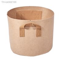 ❆■ 1-300 Gallon Big Plant Flower Grow Bags Nonwoven Fabric Pot With Strap Handles Tan Potato Vegetable Growing Bag Home Garden Tool