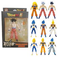 ZZOOI Dragon Ball SHF Goku Vegeta Action Figure Super Saiyan Gogeta Dbz Figurine PVC Collection Model Toys for Kids Gifts