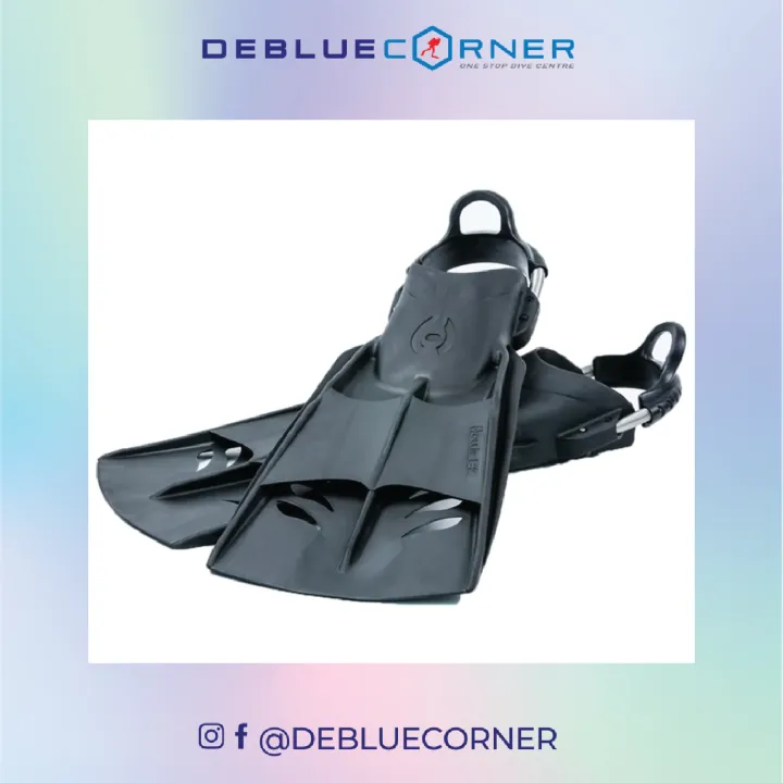 Hollis F2 Scuba Diving Fins (open heels) Ready Stock 100 Authentic