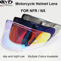 Kyt หมวกกันน็อค Visor โล่เลนส์สำหรับ kyt nfr NX เต็มใบหน้าหมวกกันน็อค kyt เดิม Visor ตะขอสำหรับรถจักรยานยนต์