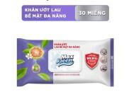 Maxkleen - Khăn Ướt Lau Bề Mặt Đa Năng Maxkleen Bịch 30 miếng