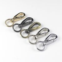 Metal Swivel Eye Snap Hook Trigger Lobster push gate Hook Clasp Clip for Leather Craft Bag Strap Belt Webbing Bag Accessories