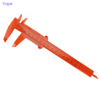 ?【Lowest price】Tirgat 150mm พลาสติก RULE Scale vernier caliper measure Student MINI TOOL ไม้บรรทัด