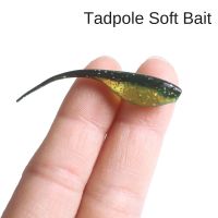 20Pcs 0.7g5cm Small Tadpole Soft Bait Luya False Bait Bionic Fishing Mandarin Fish Perch Warping Mouth TilapiaLures Baits