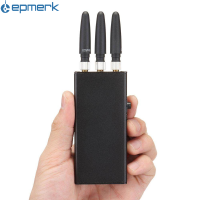 [electronicshop]พกพาน้ำหนักเบาแบบพกพารถ Blockers สามช่องตำแหน่ง Jammer สัญญาณ GPS Interceptors ป้องกันอุปกรณ์ Tracker EU Plug