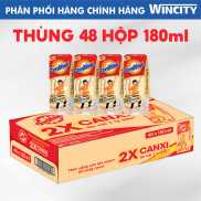 Thùng 48 hộp 180ml Thức uống lúa mạch gấp đôi Canxi Ovaltine