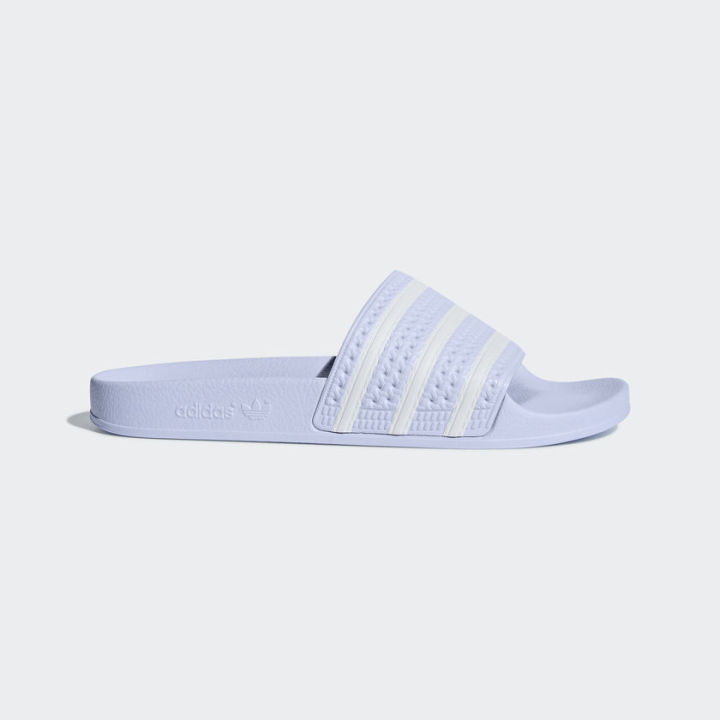 รองเท้าแตะ-adidas-adilette-slides-สีฟ้าแถบขาว