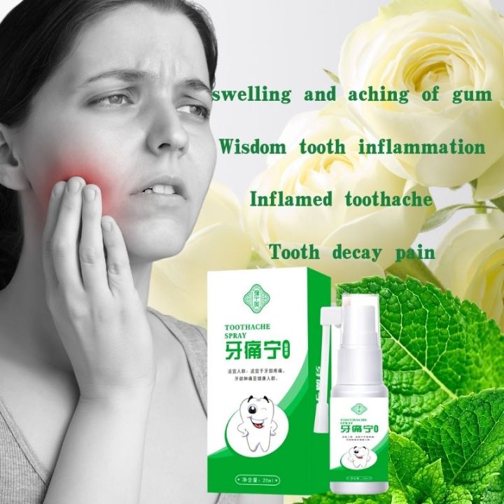 Toothache Oral Spray Toothache Reliever Toothache Pain Relief Teeth