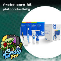 Bluelab CAREKITPHCON Probe Care Kit for pH and Conductivity (TDS) Probes and Pens with 4 Solutions and Cleaners