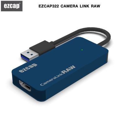 Capture card Ezcap 322 วิดีโอบันทึกผ่าน DSLR,กล้องวิดีโอ,Action Cam สนับสนุน Broadcast สดสตรีมมิ่ง