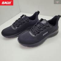 BAOJI ของแท้ 100% รองเท้าผ้าใบชาย รองเท้าออกกำลังกาย รุ่น BJM731 สีดำ SIZE 41-45