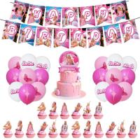 Pink Party Birthday Decorations Pink Princess Birthday Banner Pink Princess Birthday Banner Princess Themed Decorations For Kids Children Fans Birthday Gifts classical