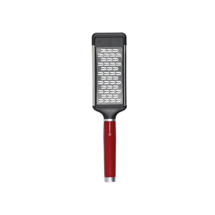 kitchenaid-stainless-steel-etched-cheese-grater-almond-cream-empire-red-onyx-black-ที่ขูดอาหาร-ชีส