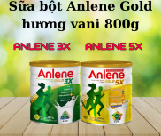 Sữa bột Anlene Gold 3X 5X hương vani 800g