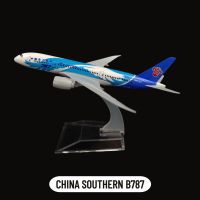 1:400 Metal Aircraft Model Replica, China Southern Airlines B787 Airplane Scale Miniature Art Alloy Diecast Aviation Collectible