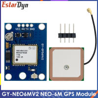 GY-NEO6MV2 ใหม่ NEO-6M GPS โมดูล NEO6MV2 พร้อมการควบคุมการบิน EEPROM MWC APM2.5 เสาอากาศขนาดใหญ่สำหรับ Arduino-JHU STORE