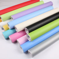 Self-adhesive Solid Color Wallpaper Rolls For Walls Home Decoration PVC Table Corner Living Room DIY Wall Sticker For Kids Rooms