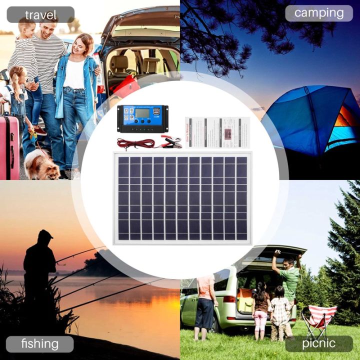 30w-12v-solar-panel-battery-charger-40a-controller-for-rv-car-boat-home-camping