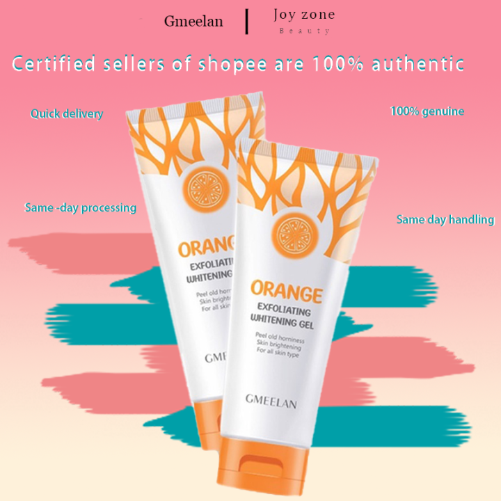 Gmeelan Orange Exfoliating Whitening Gel Bleaching Whipped Scrub Facial ...