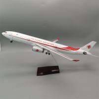 47ซม. 1:142รถยนต์ไดคาสเรซิน Air Algerie เครื่องบินสายการบิน A333เครื่องบินโมเดล W ของสะสมไฟตกแต่งของเล่นของขวัญการก่อสร้างเครื่องบิน