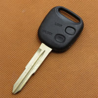 2ปุ่มเปลี่ยนกุญแจรถ Blank Fob Key Case Remote Key Shell Cover สำหรับ Daihatsu