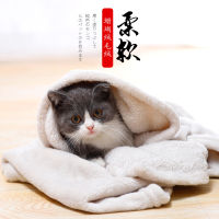 Spot parcel post Strictly Selected Blanket in Stock Wholesale Sleep Warm Dog Quilt Multi-Color Coral Fleece Airable Cover Cat Nest